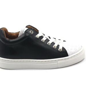 Atlanta Classic Black and White Star Sneakers